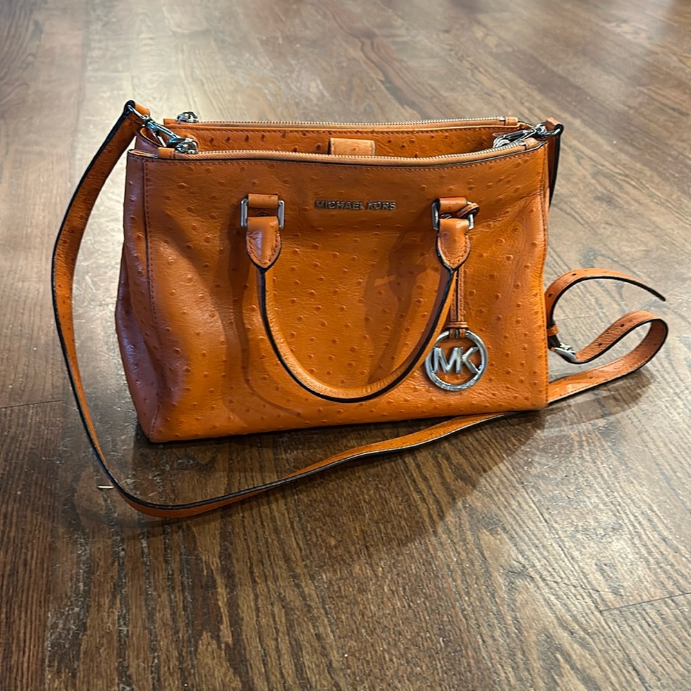 Michael Kors Sutton Ostrich handbag